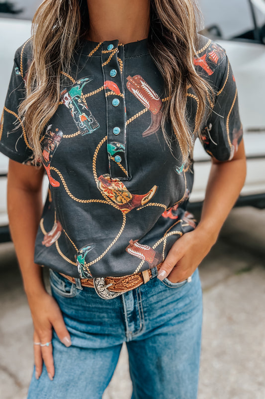 The Cowboy Way Top