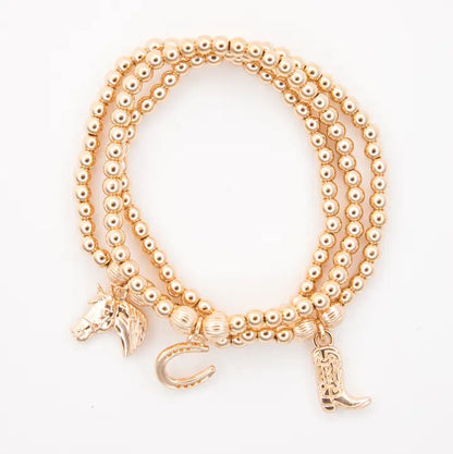 Lucky Trails Charm Bracelet Set
